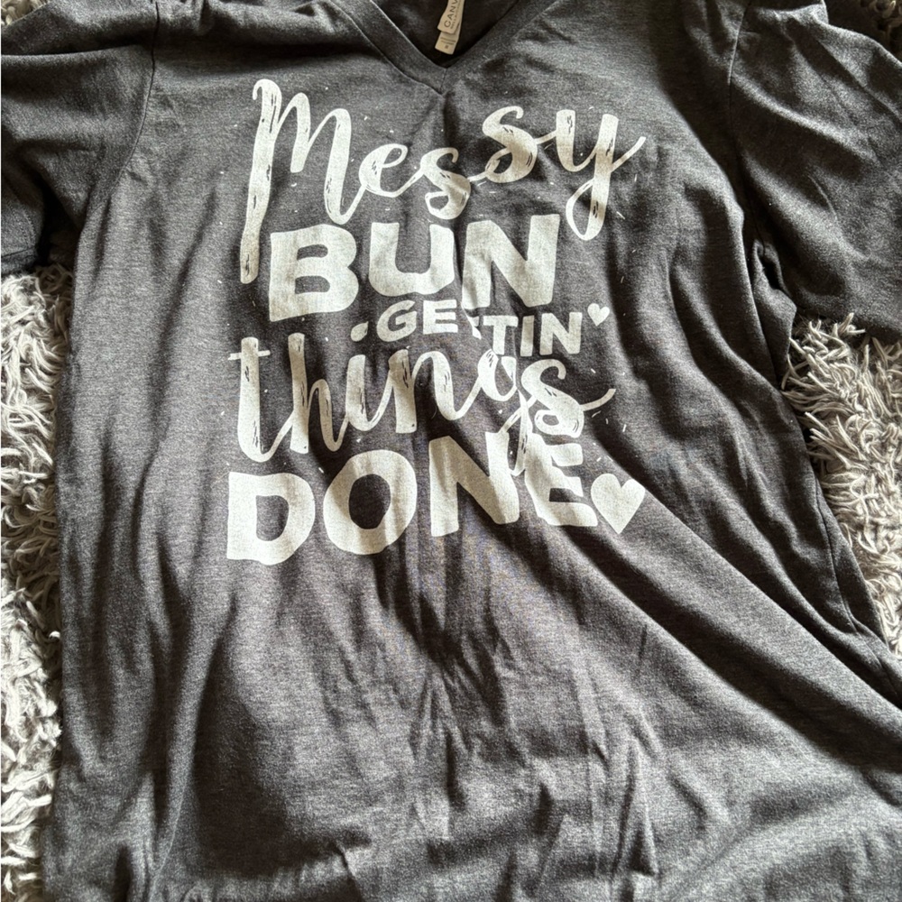 Bella Canvas Charcoal Tee